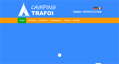 Desktop Screenshot of camping-trafoi.com